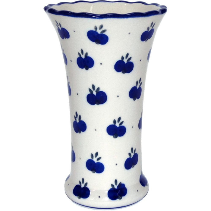 Trumpet Vase Size 2 Double Blueberry