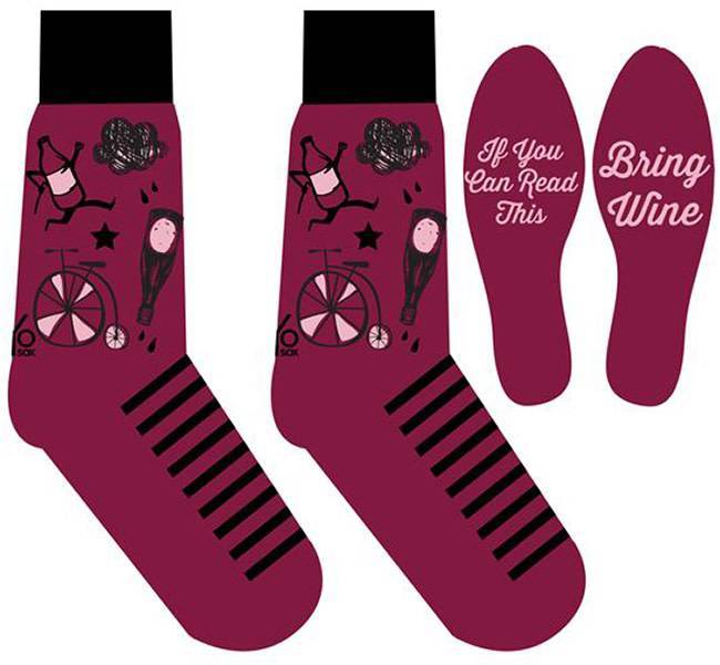 Sox Womens: Wine & Bicycles