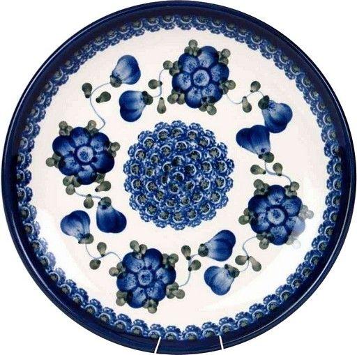 Dinner Plate Blue Rose