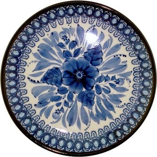 Luncheon Plate Blue on Blue Signature 5