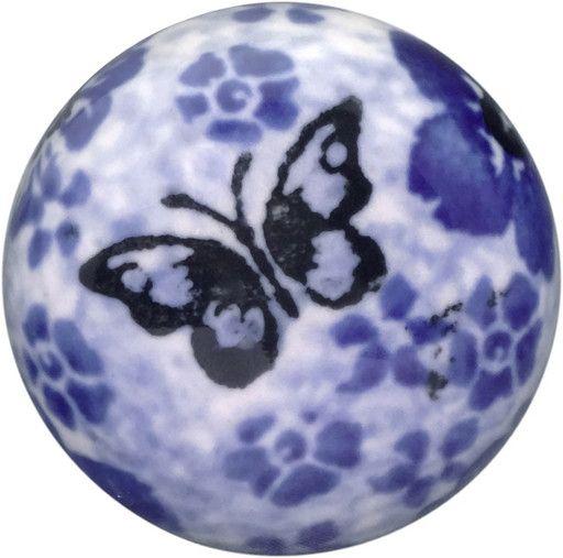 Drawer Pull Chintz Butterfly