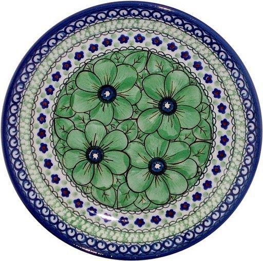 Luncheon Plate Cosmos Green Signature 4