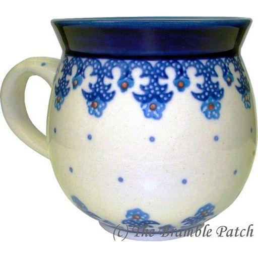 Bubble Cup Small Lacework Blue