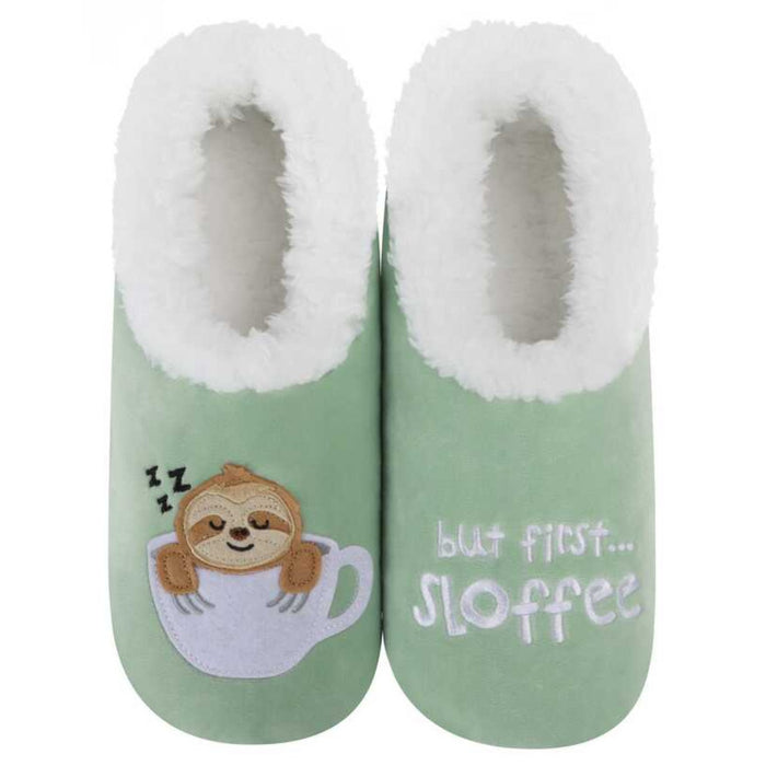 Snoozies But First Sloffee in Mint