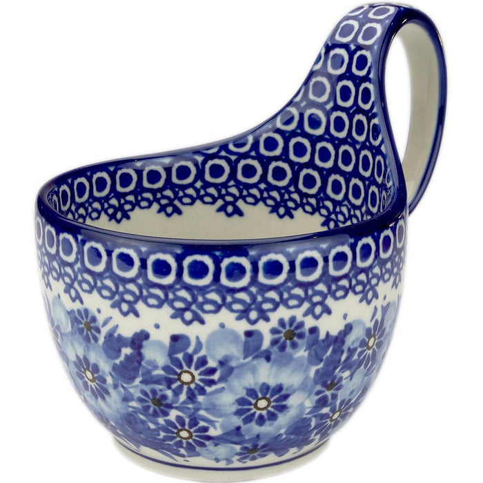 Soup Cup Elegance (In Blue) Signature