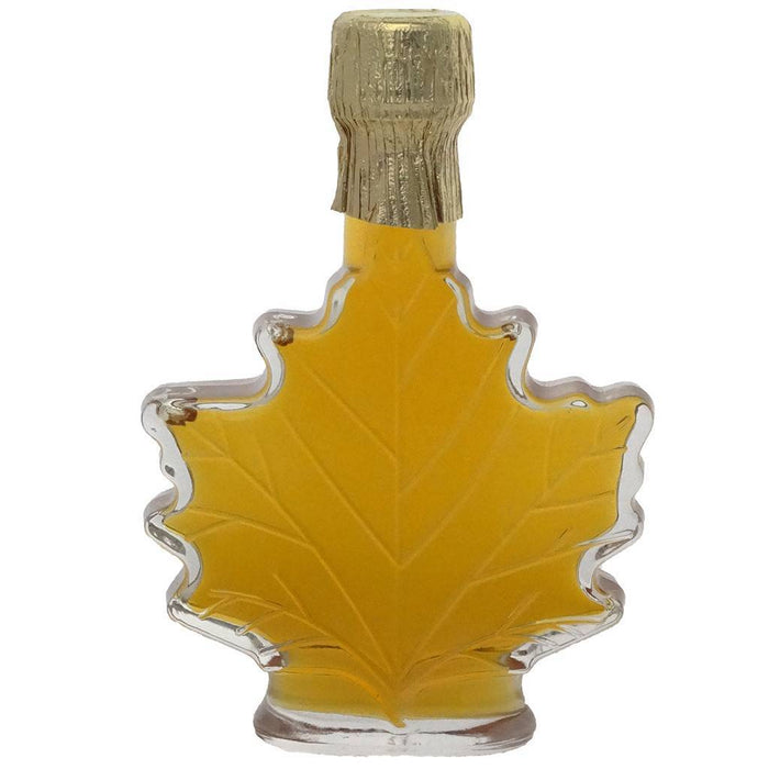 Maple Syrup, Glass Leaf, Medium 3.4 oz.
