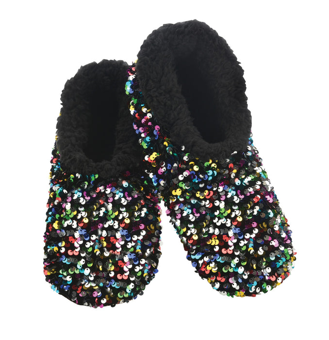 Snoozies Glam Multi-Colored Sequins