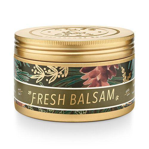 Lg Candle Tin, Fresh Balsam