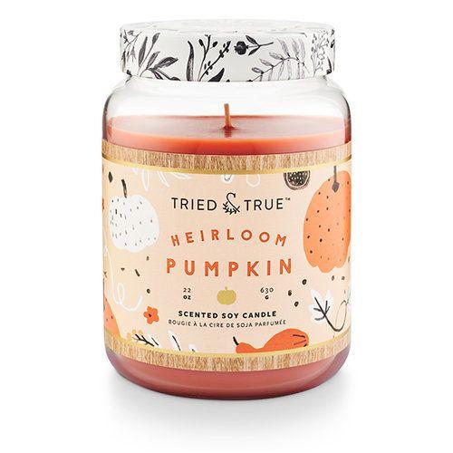 XLG Candle Jar, Heirloom Pumpkin