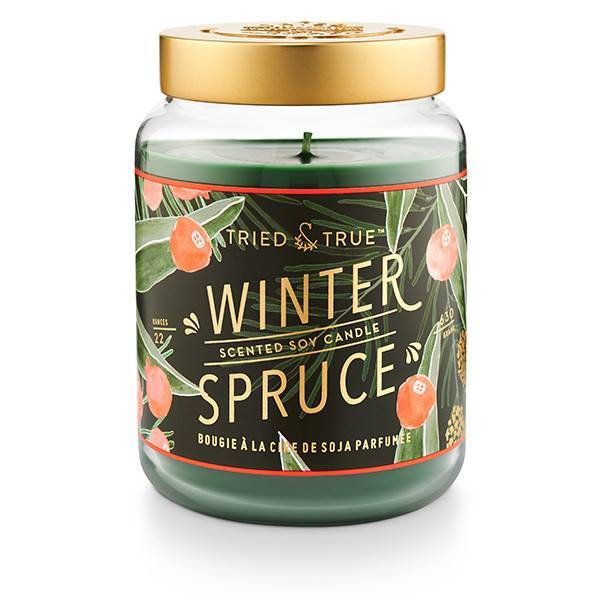 XLG Candle Jar, Winter Spruce