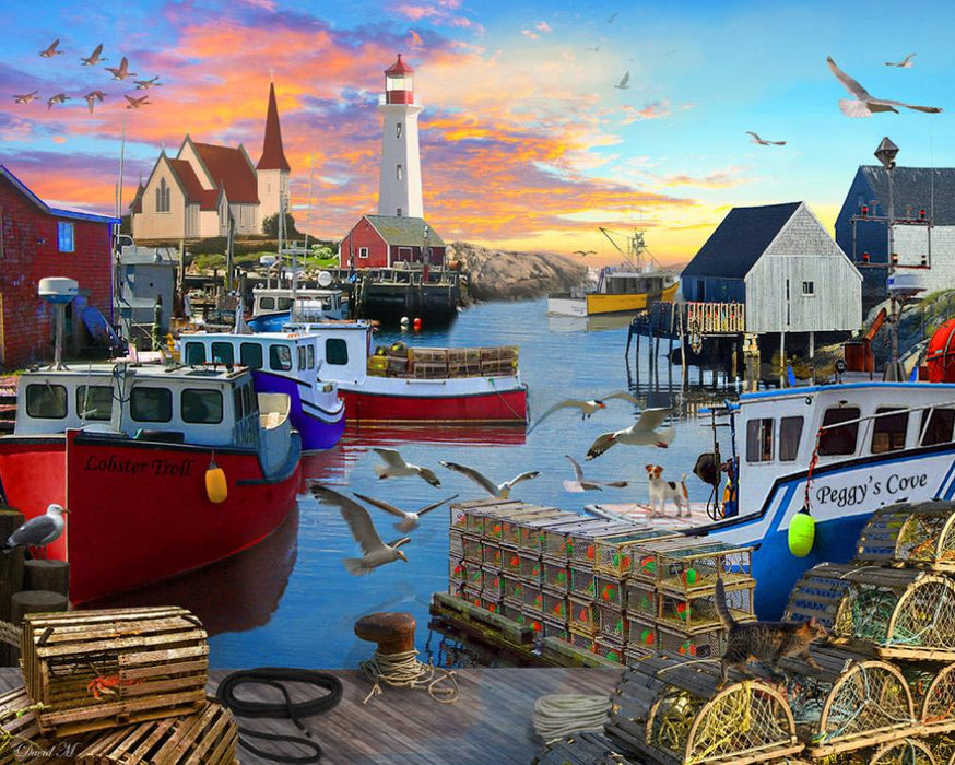 Puzzle Fishing Cove - 1000 Pieces