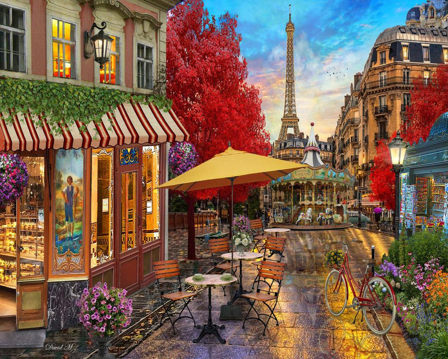 Puzzle Evening in Paris - 1000 Pieces