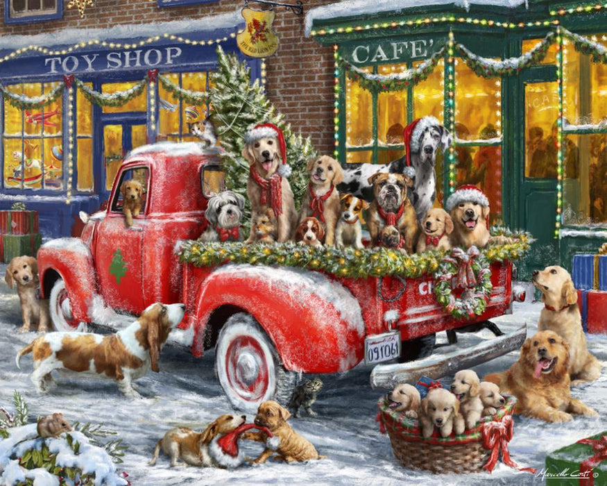 Puzzle Doggone Christmas - 1000 Pieces